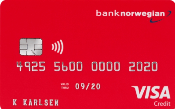 Bank Norwegian cashback